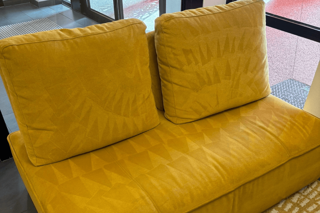 photos nettoyage canapé client