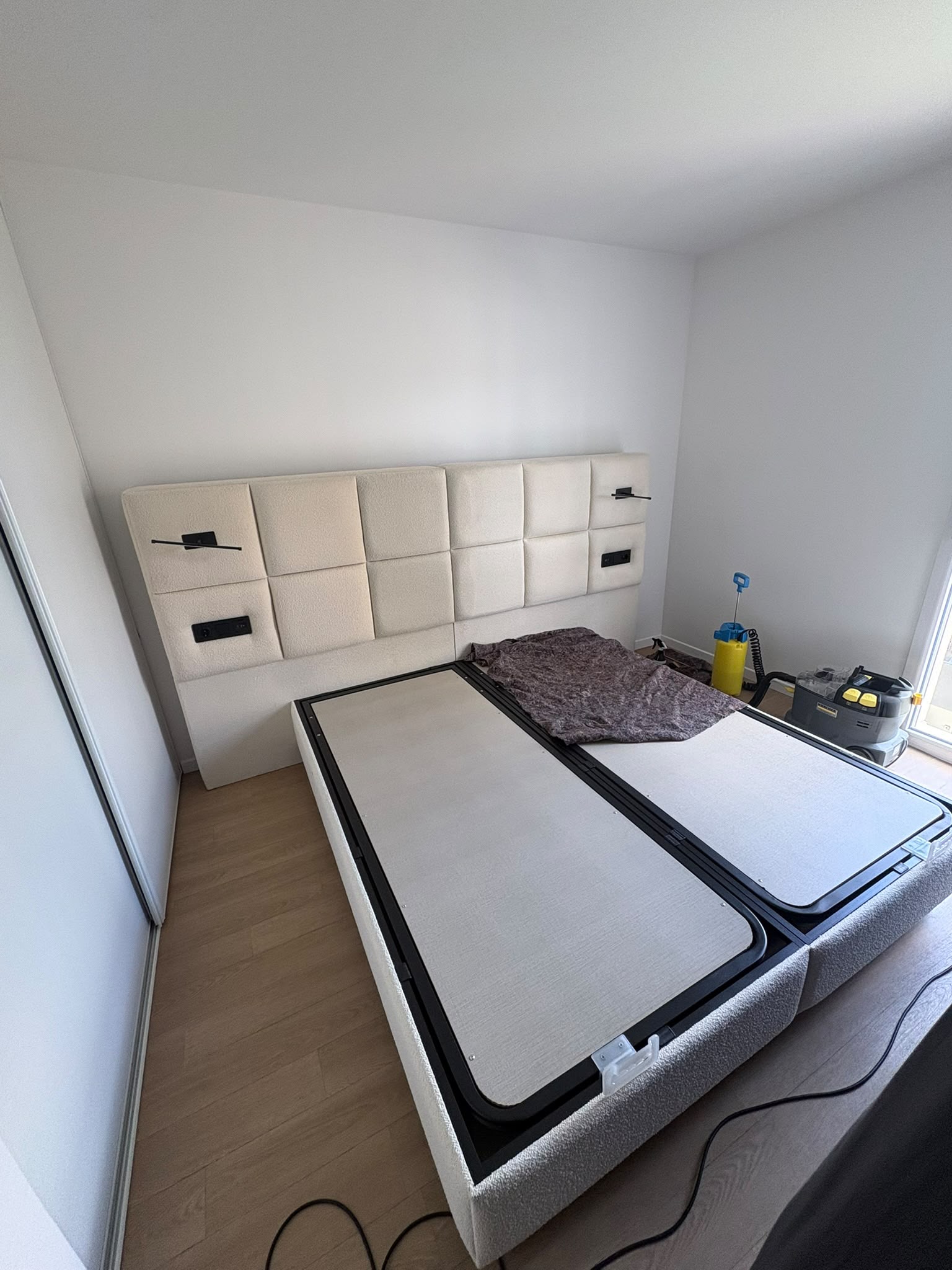 Matelas après nettoyage
