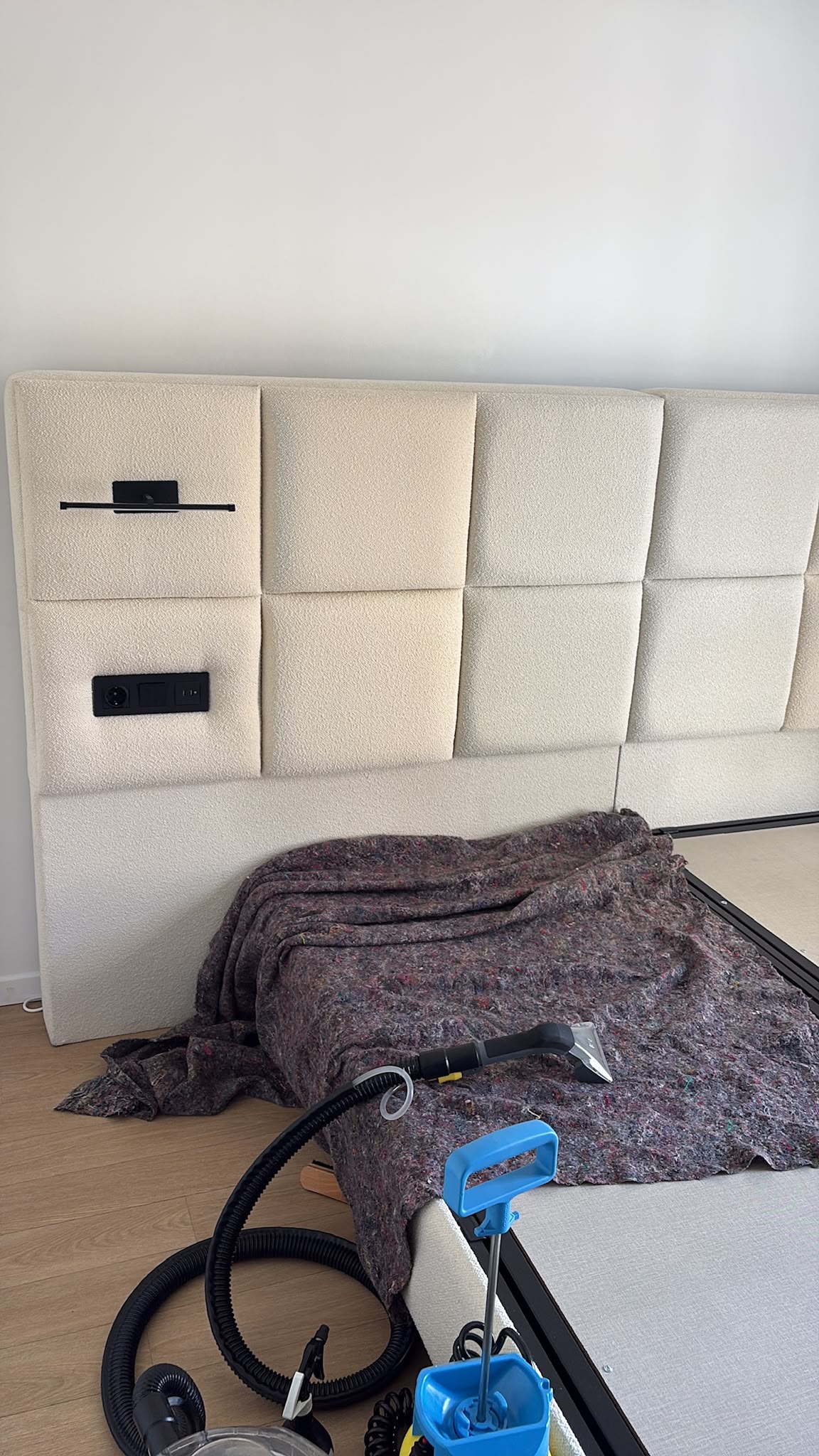 Matelas avant nettoyage